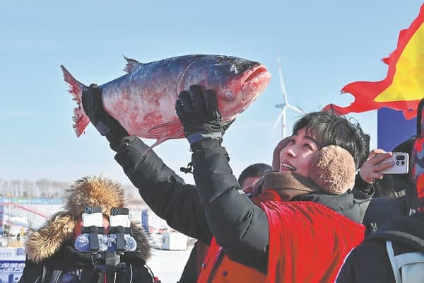China's Frozen Lake Yields $243K Fish, Ancient Ritual