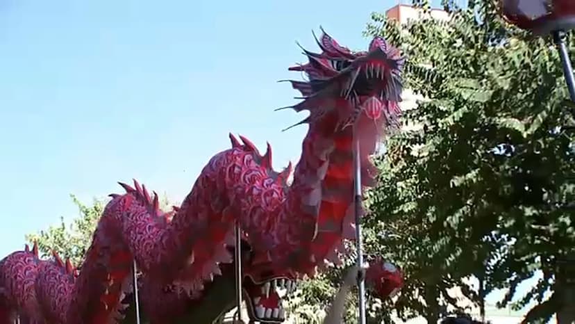 Chinatown Roars with 10,000 Firecrackers for Lunar New Year