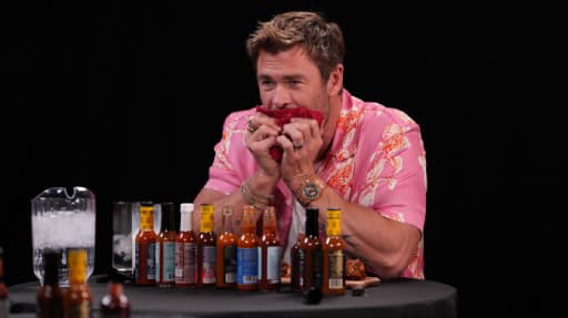 Chris Hemsworth's "Hot Ones" Meltdown: "About to Throw Up"