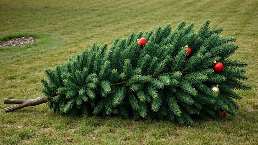 Christmas Tree Vandalized Hours After Lighting