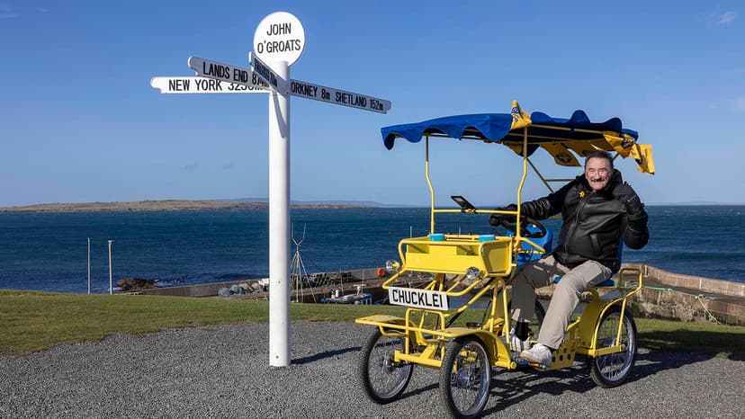 Paul Elliott's Daffodil Bike Ride for Marie Curie