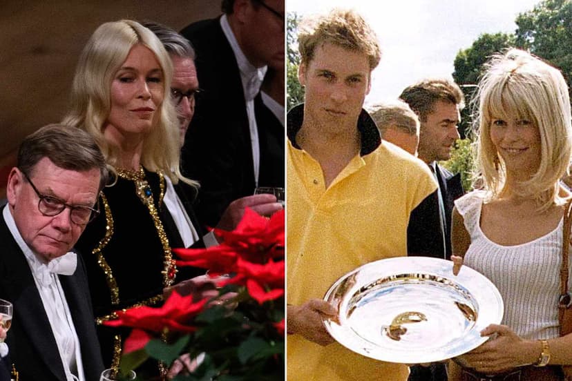 Supermodel Schiffer Now Lady Drummond Meets Prince William