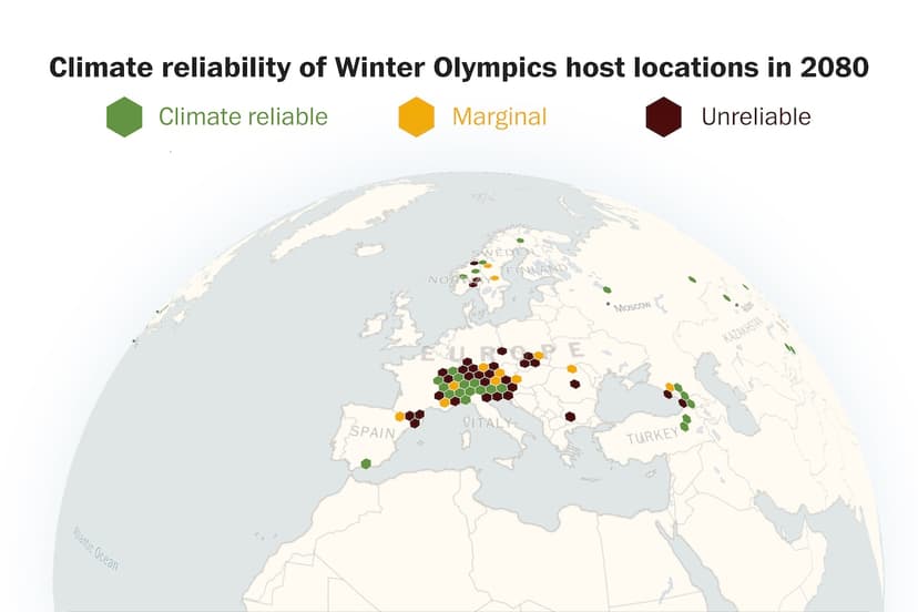 Winter Games Melting Away? Climate Change Threatens Future Hosts