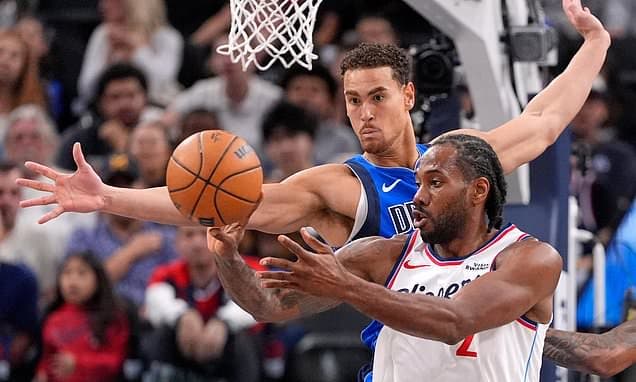 Leonard's 34 Pts Lead Clippers Past Mavs After Big Lead Fades