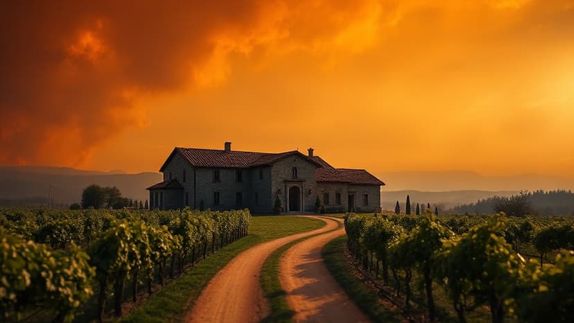Clooneys' French Estate Spared Wildfire Flames