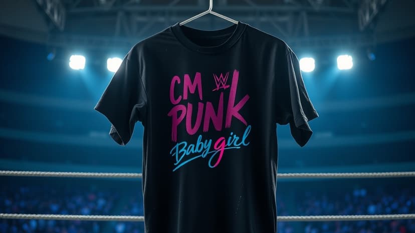 CM Punk Dons Fan T-Shirt After WrestleMania Loss