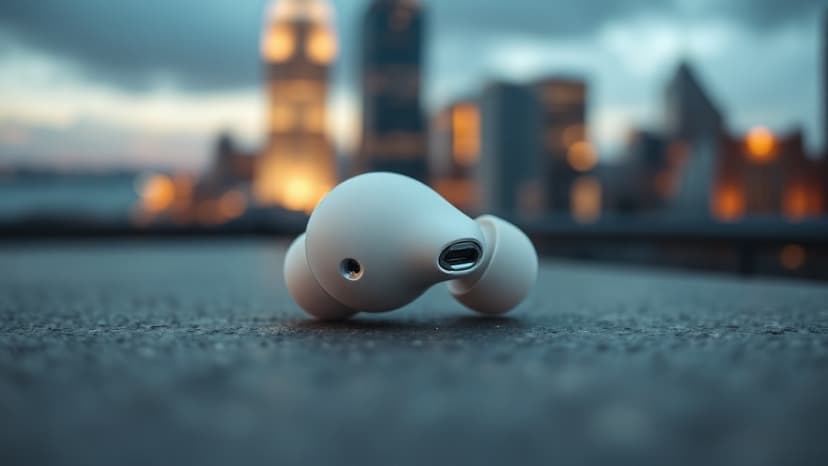 Affordable Earbuds Clip On, Stay Put