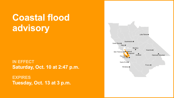 Bay Area Faces Coastal Flooding Alert