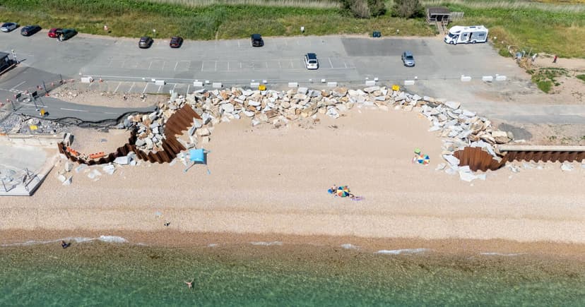 £19.8M Coastal Defence Plan Aims to Buy Time for Village