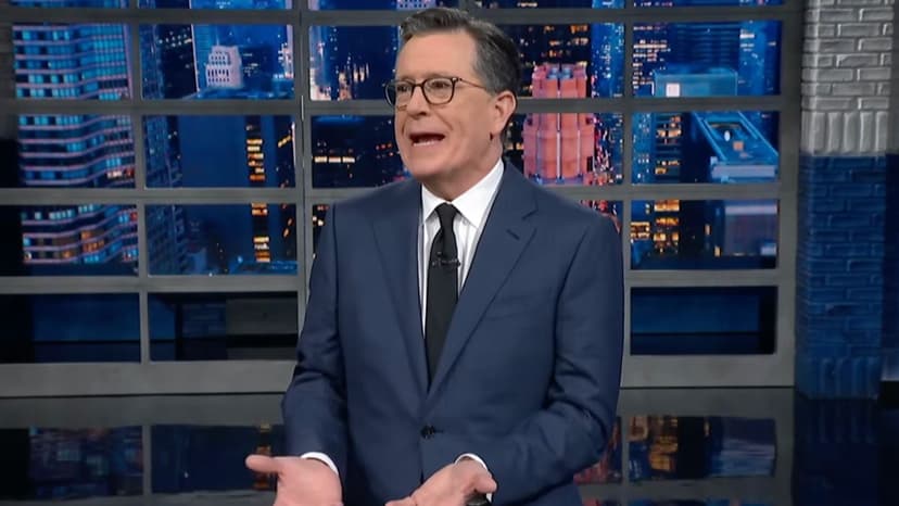 Colbert Mocks Trump's 'Moonsplaining' to Artemis II Crew