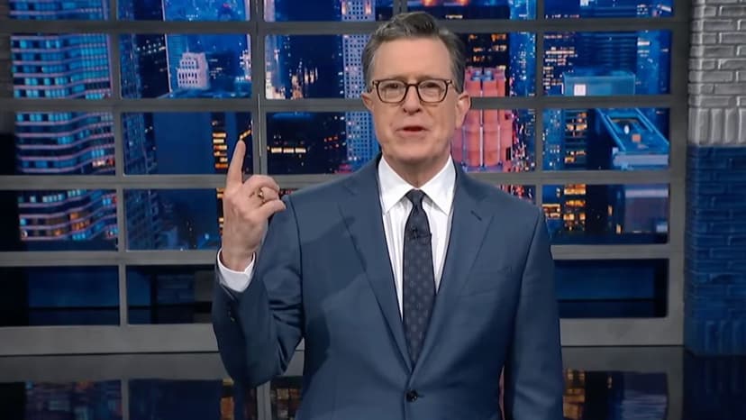 Colbert Mocks White House Over Unflattering Karoline Leavitt Photo