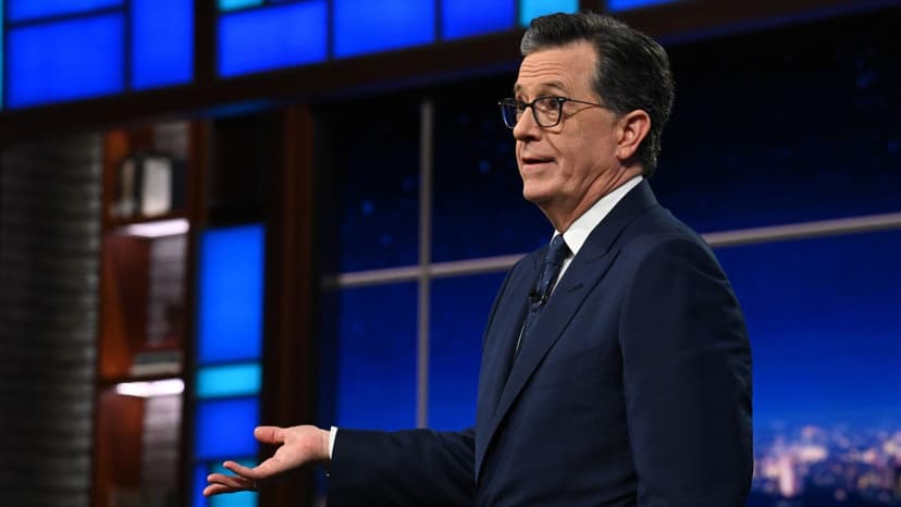 Colbert's Late Show Ends Amidst Wormhole Chaos