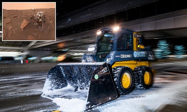 Mars Warmer Than Earth as Cold Snap Grips US