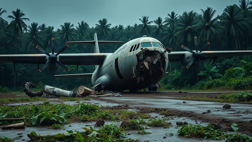 C-130 Hercules Crashes in Colombia