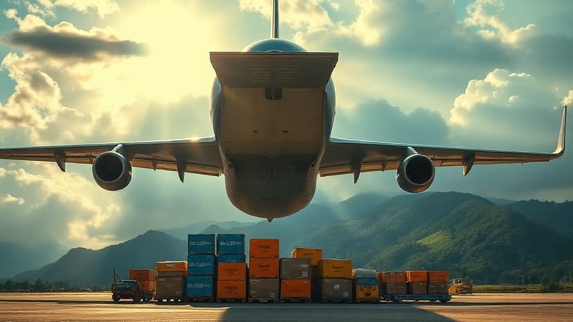 Aid Airlifted to Colombia After Devastating Quake