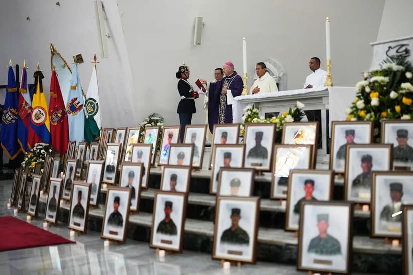 Colombia Plane Crash Kills 66 Troops