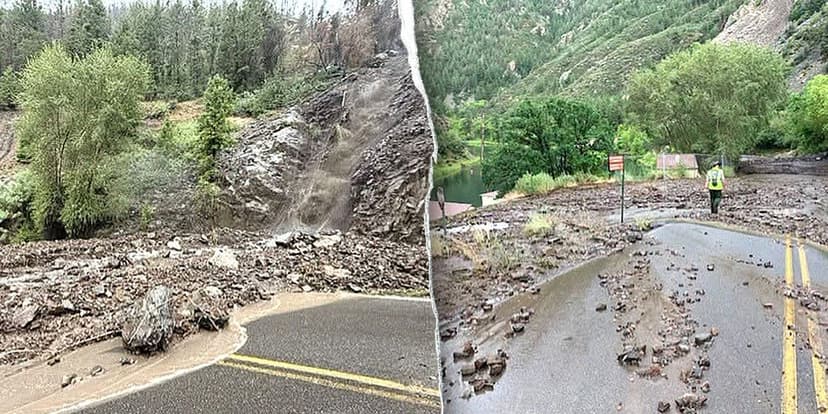 Mudslides Trap 20+ at Black Canyon National Park