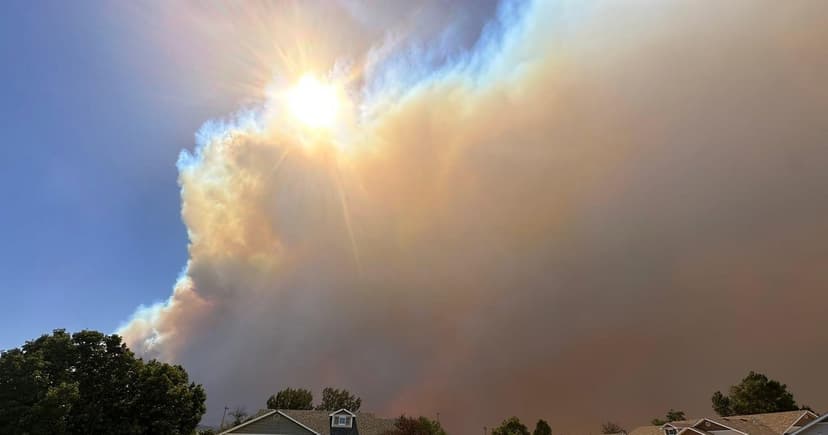 Colorado Chokes on Utah Wildfire Smoke