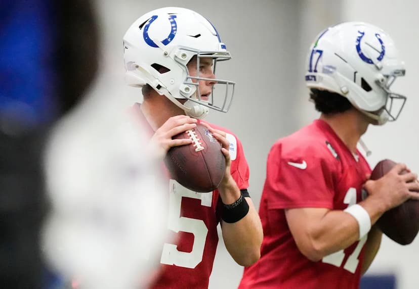 Colts QB Battle Heats Up: Richardson vs. Leonard for Backup Spot