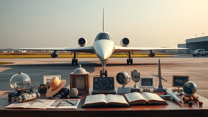 Passenger Donates Unique Concorde Inaugural Flight Archive