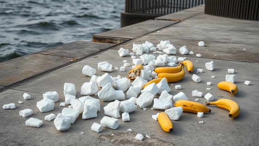 West Sussex Beaches Choked by Container Debris