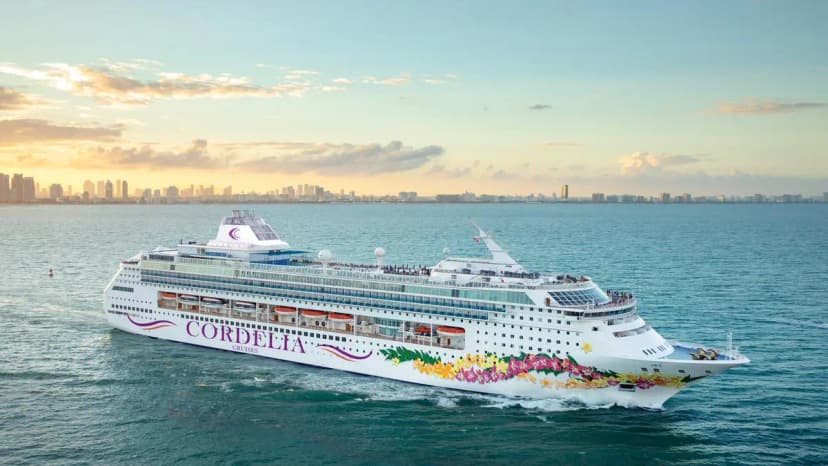 Cordelia Cruises Launches Largest Ship, Sets Sail!