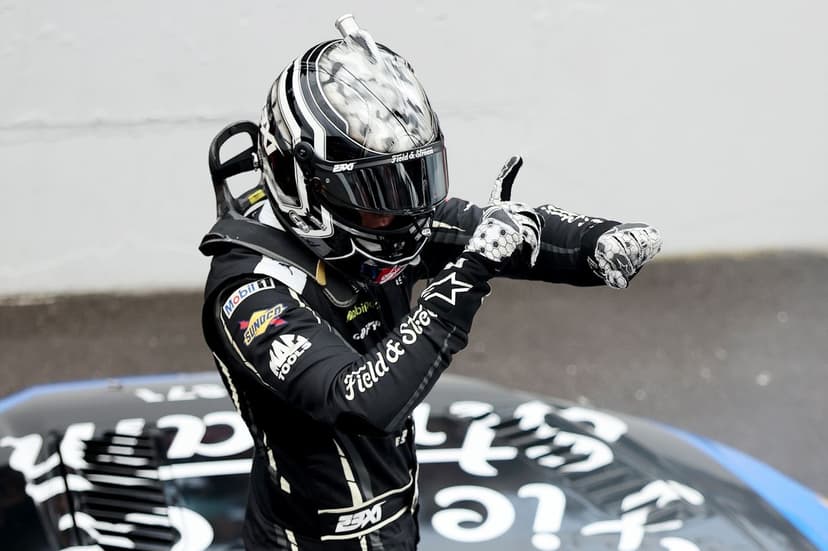 Heim Stuns NASCAR with Brickyard 400 Victory