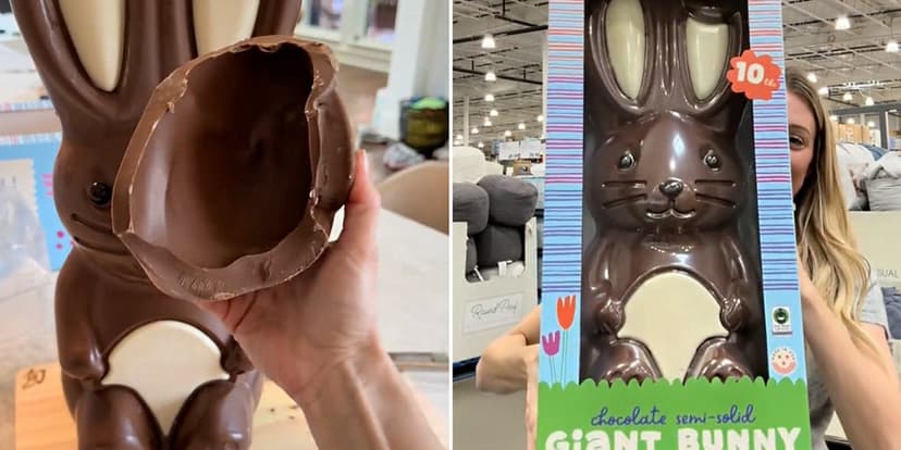 Costco's 10lb Chocolate Bunny Stuns Shoppers!