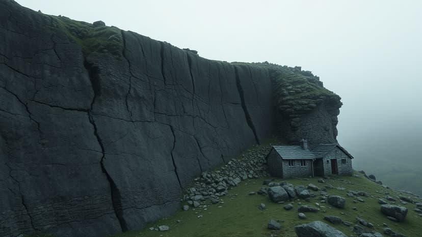 Couple fears home collapse after hillside cracks