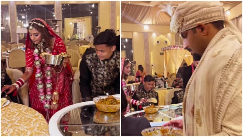 Newlyweds Serve Wedding Staff: A Heartwarming Gesture