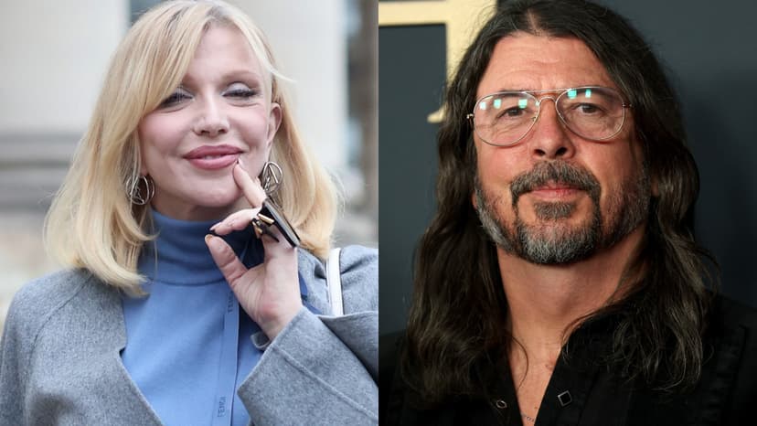 Courtney Love Slams Dave Grohl Over 'Mean Songs'