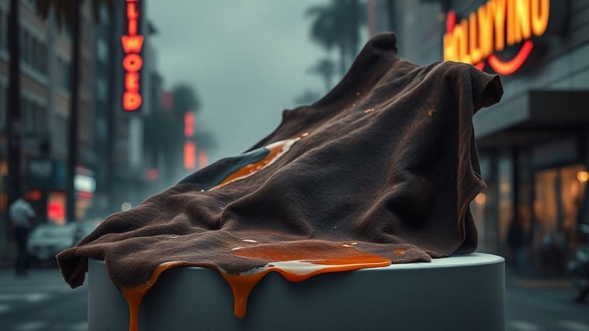 Courtney Stodden Drenched in Syrup for PETA Leather Protest