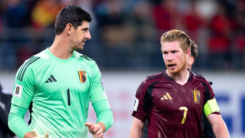 Courtois & De Bruyne: Belgium's Love-Hate Football Duo