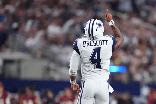 Prescott Breaks Romo's Record in Cowboys Win