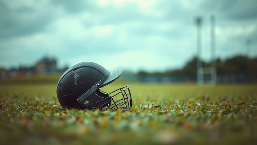 Cricket Scare: Batter Hit by Helmet in Galle Test