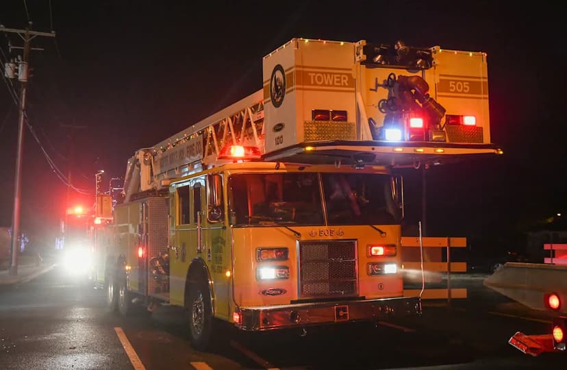 Snow Can't Stop Crisfield's Christmas Parade Fun