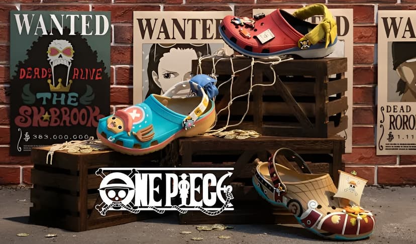 Crocs Set Sail with One Piece Collab!