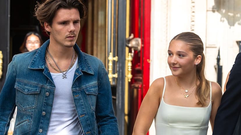 Cruz Beckham's Music Tour: Sister Harper Cheers Him On