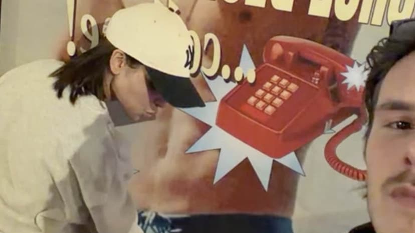 Cruz Beckham's Cheeky Budgy Smuggler Promo