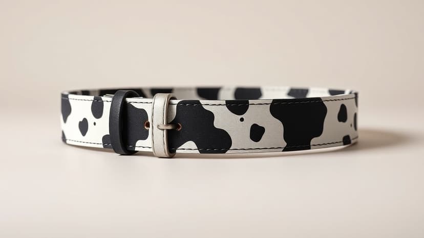 Cruz Beckham's Cow Print Belt Fuels Farmer-Chic Trend