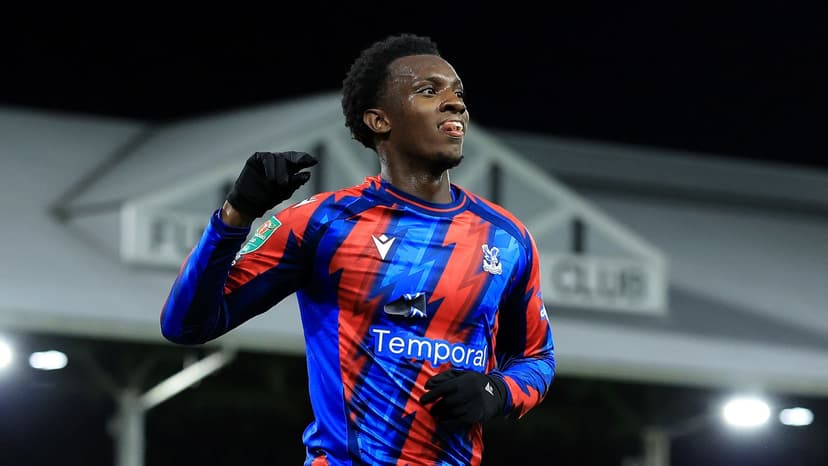 Nketiah's lone strike sends Palace through