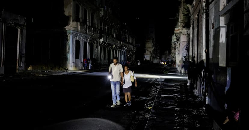 Cuba's Power Grid Fails, Millions Without Electricity