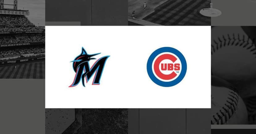 Cubs Face Marlins in Pivotal Series Opener