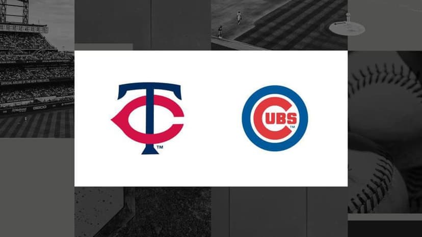 Cubs Host Twins in Crucial Series Opener