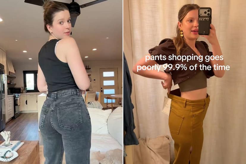 Fashion Fails: Woman Tests "Curvy" Pants for Real Women