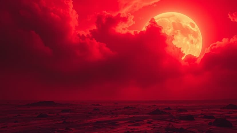 Cyclone Narelle Ignites 'Blood Red' Skies Over Australia