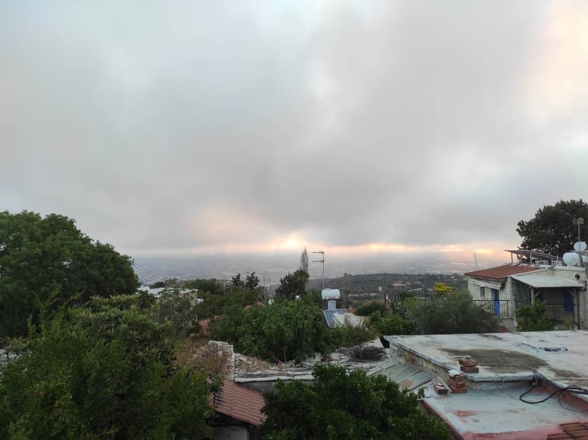 Cyprus Weather: Fog Clears for Afternoon Showers