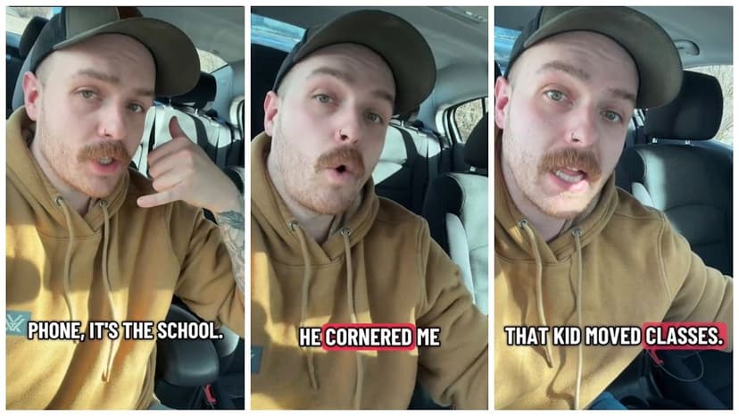Dad Turns School Confrontation Into Self-Defense Lesson