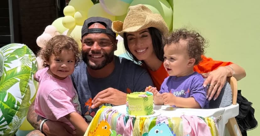 Prescott & Ex Reunite for Daughter's 1st Birthday