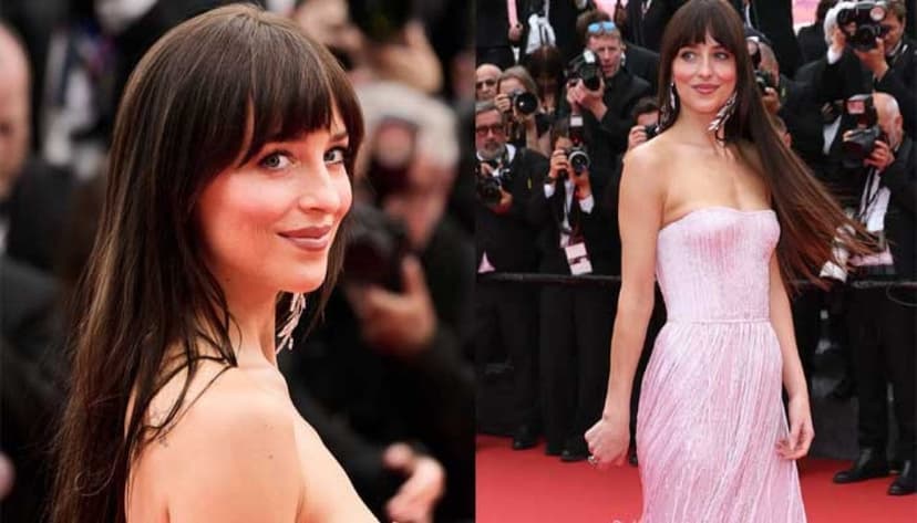 Dakota Johnson Reacts to Pedro Pascal's OnlyFans Advice